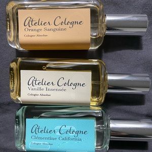 Atelier Cologne Clementine California, Orange Sanguine & Vanilla Insensee